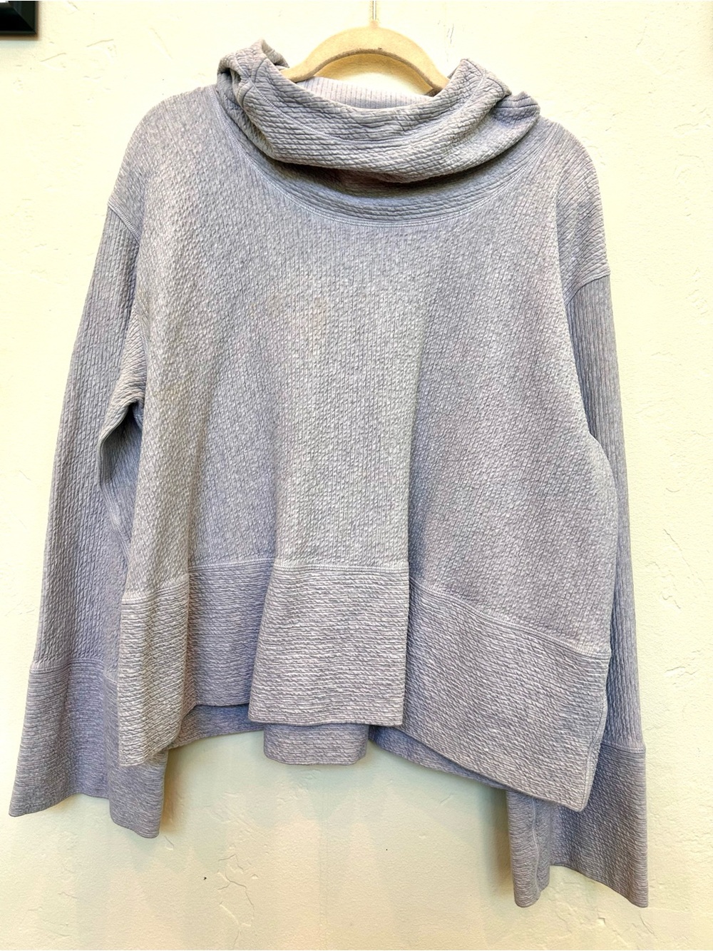 Lululemon Retreat Yourself Hoodie | Heathered Grey | Oversized, Cowl Neck